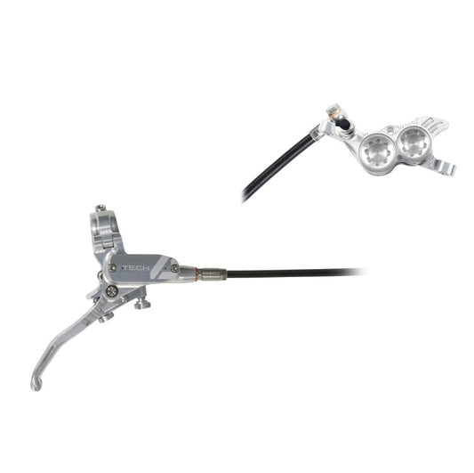 HOPE TECH 4 V4 Silver rear brake