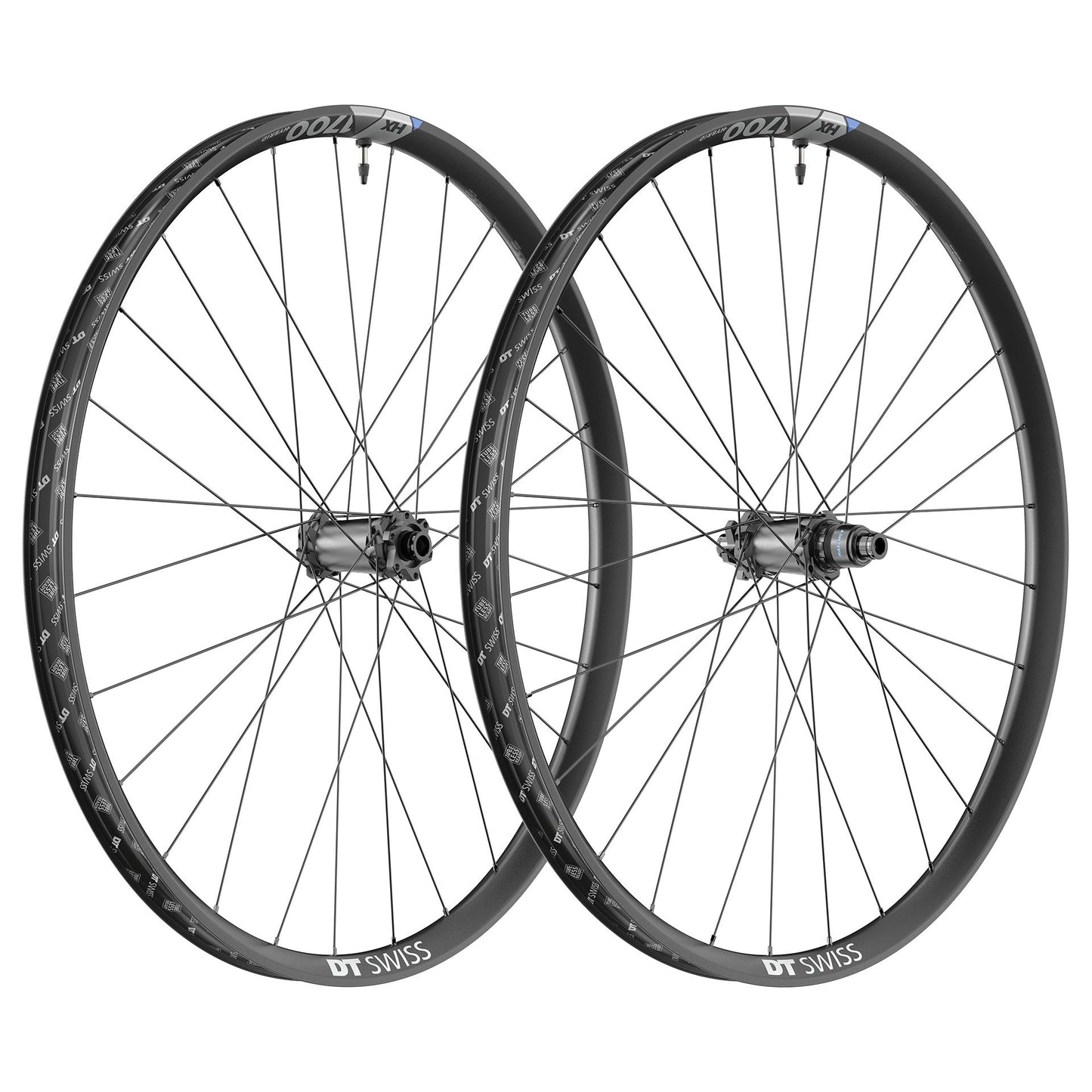 Pair of DT SWISS HX 1700 SPLINE 30 mm 29" 15x110/12x148 mm Boost Wheels