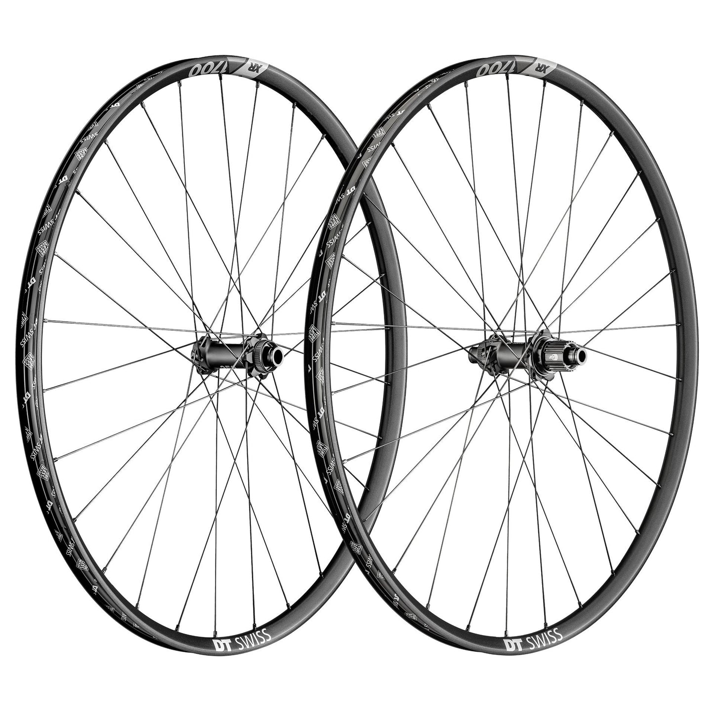 Pair of DT SWISS XR 1700 SPLINE 25 mm 29" wheels 15x110/12x148 mm