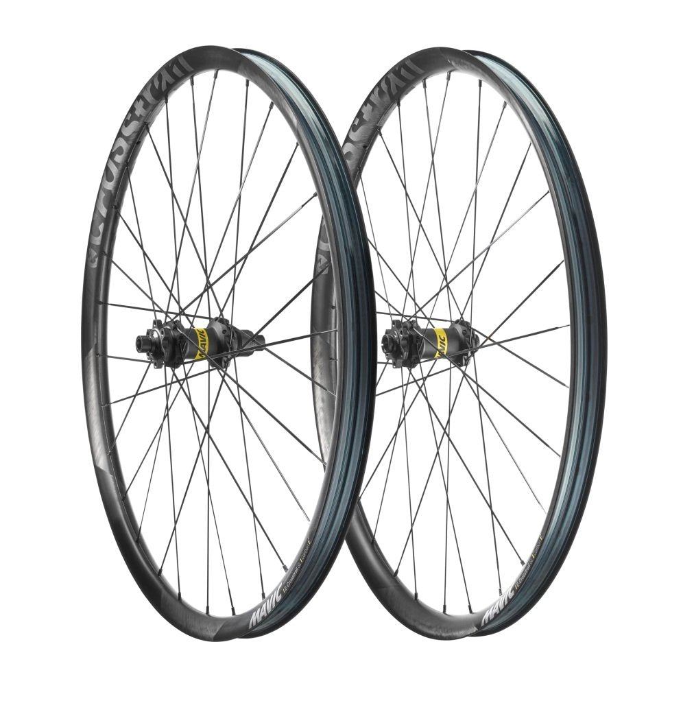 Pair of MAVIC E-CROSSTRAIL SL CARBONE 29" Wheels 15x110mm/12x148mm Boost