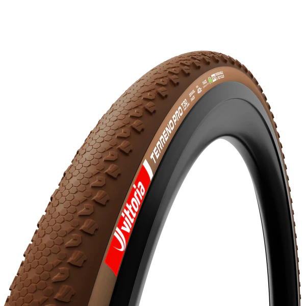 VITTORIA Terreno Pro T30 fine loose 700x35c Gravel Race natural Tubeless Ready Souple Beige Q2 2025 tire