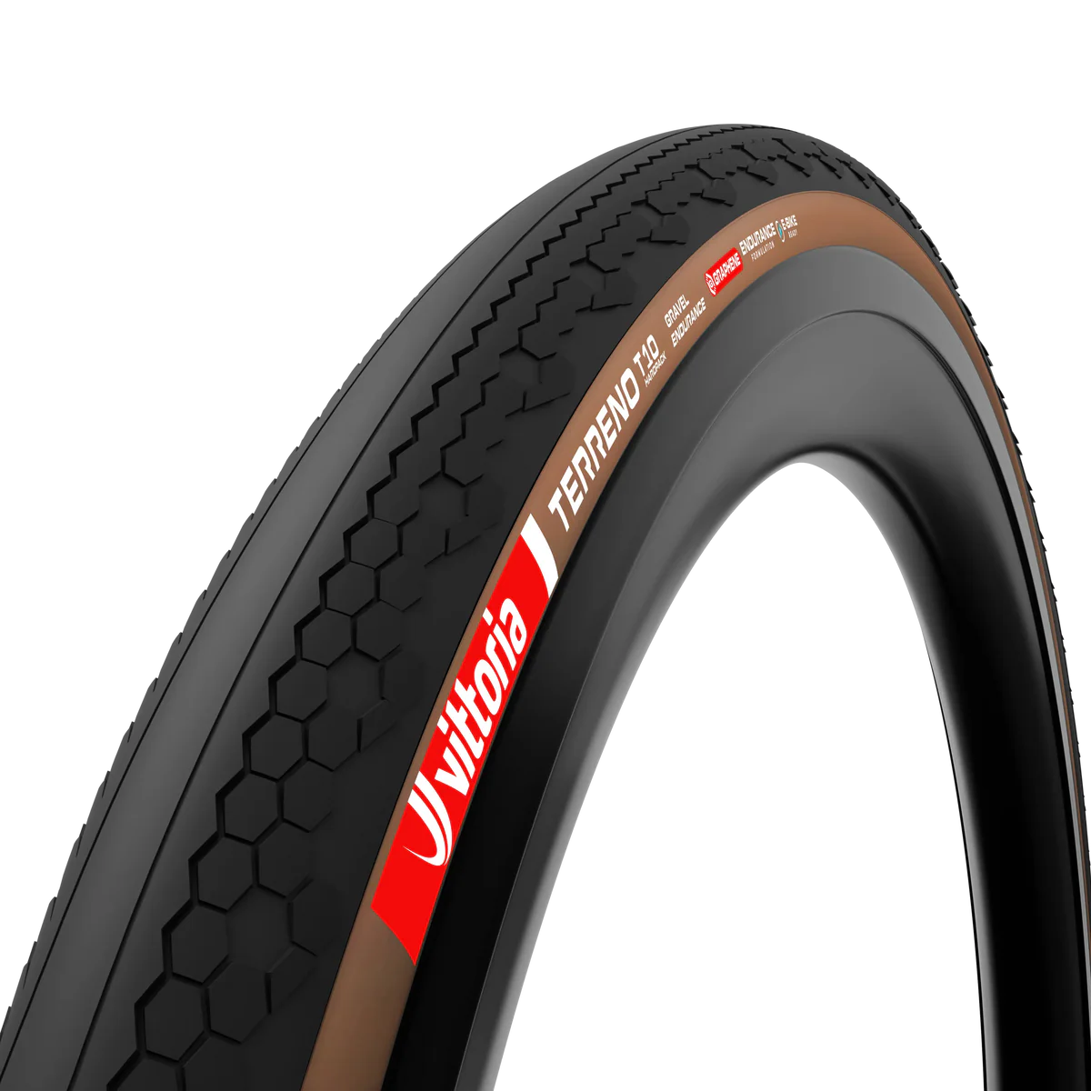 VITTORIA Terreno T10 hardpack 700x40c Gravel Endurance G2.0 Tubeless Ready Soft Beige Q2 2025 tire