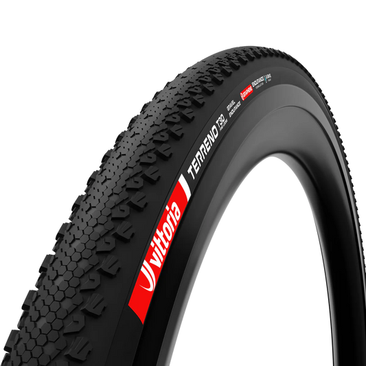 VITTORIA TERRENO T30 FINE LOOSE 700x50c Gravel Endurance Tubeless Ready Soft Black tire