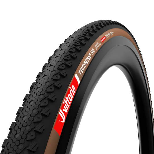 VITTORIA TERRENO T30 FINE LOOSE 700x45c Gravel Endurance Tubeless Ready Soft Brown Tire