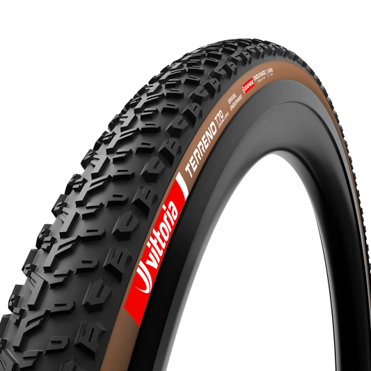 VITTORIA TERRENO T70 COARSE LOOSE 700x40c Gravel Endurance Tubeless Ready Soft Brown tire