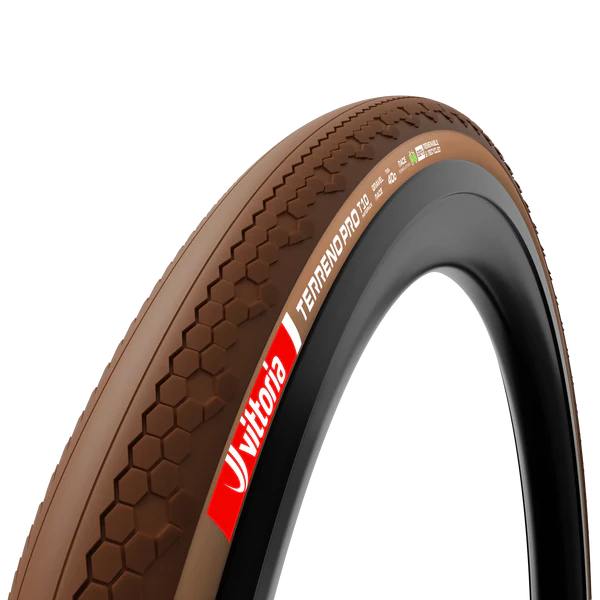 VITTORIA Terreno Pro T10 hardpack 700x35c Gravel Race natural Tubeless Ready Soft Beige Q2 2025 tire