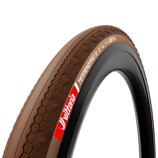 VITTORIA Terreno Pro T10 Hardpack 700x45c Gravel Race Natural Tubeless Ready Soft Beige Q2 2025 tire
