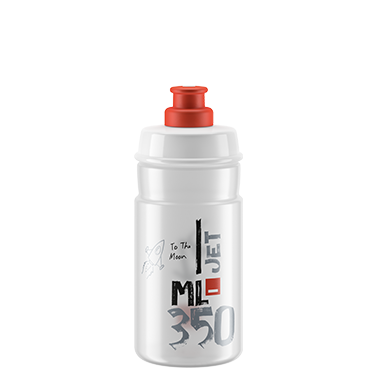 ELITE JET Transparent Logo Bottle Red
