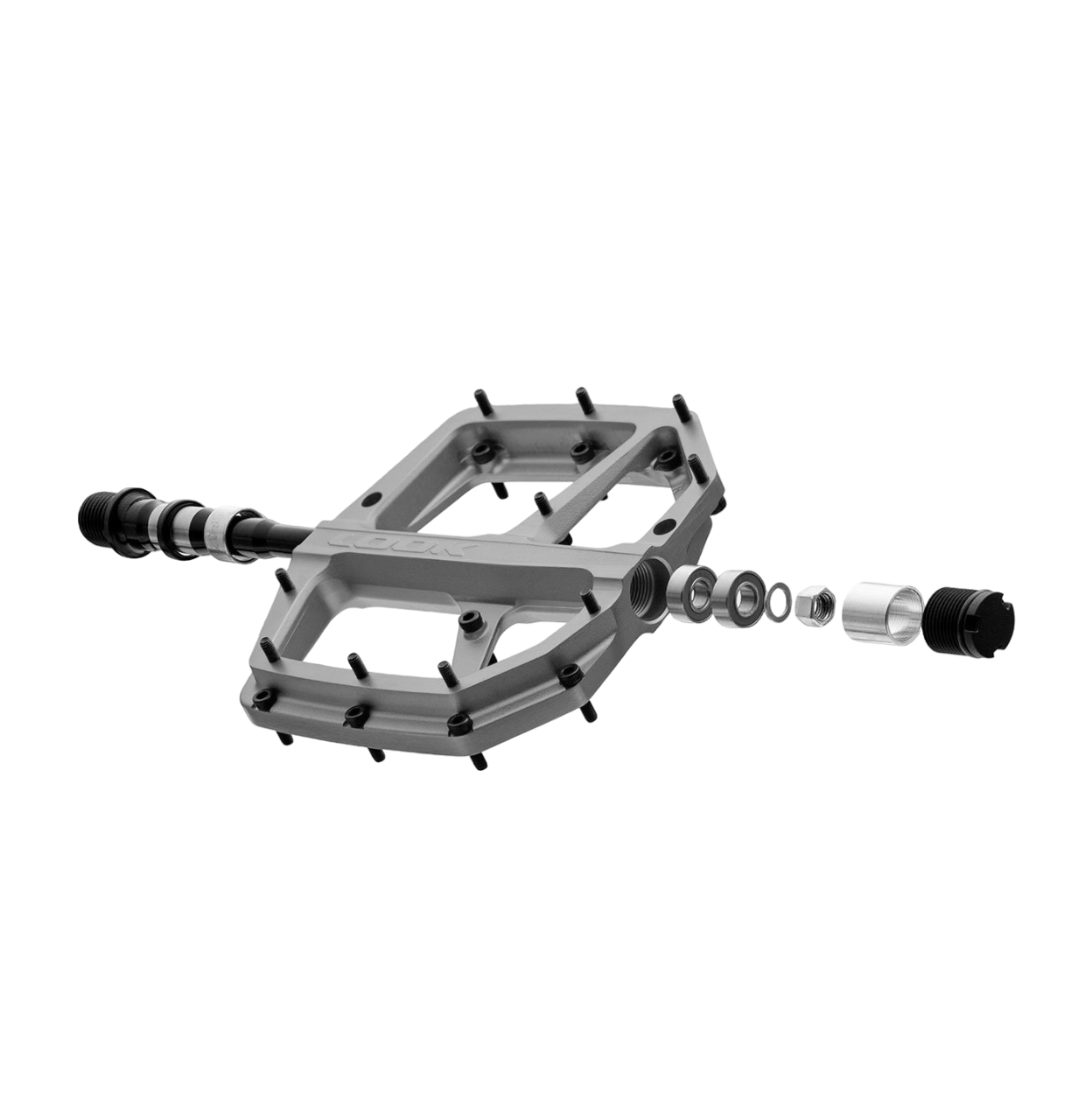 LOOK TRAIL ROC Plus Silver flat pedals