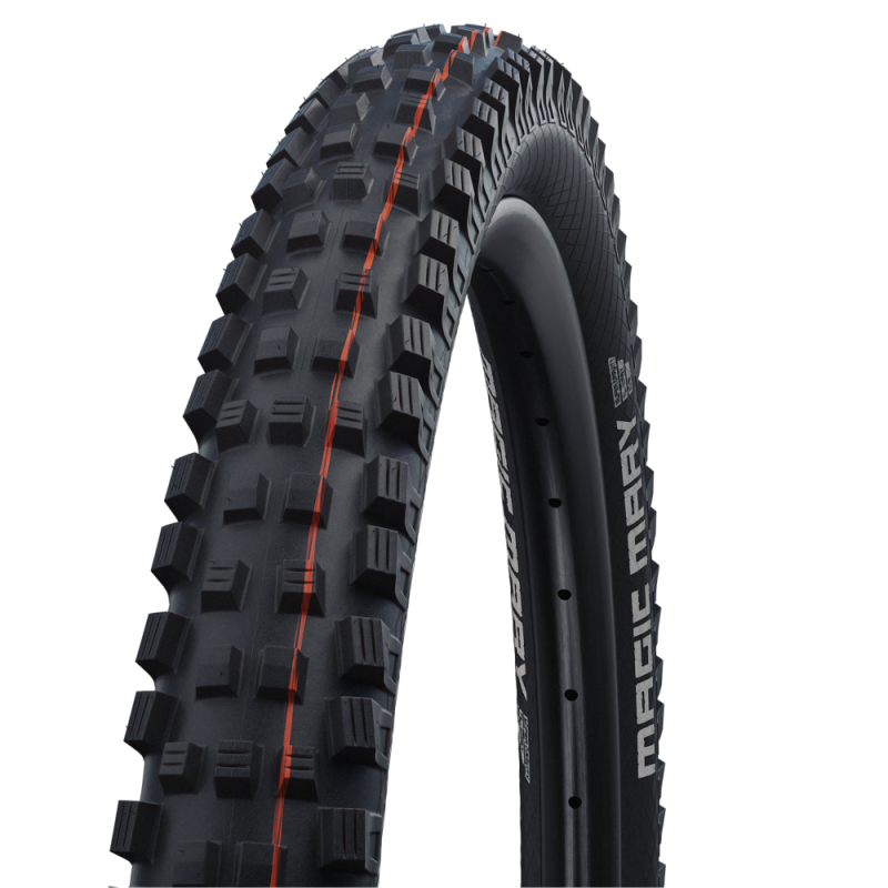 SCHWALBE MAGIC MARY 29x2.40 ADDIX SOFT SUPERGRAVITY tire Tubeless Ready Soft Black