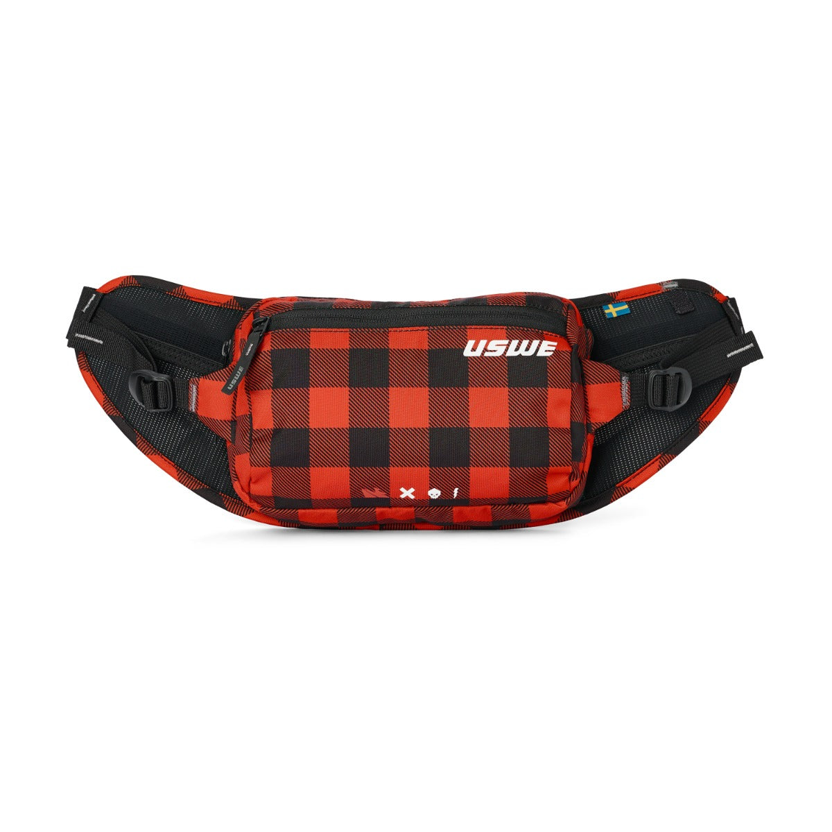 USWE WAIST 2 L Banana Bag Red