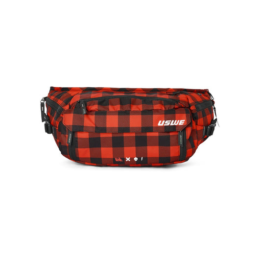 USWE WAIST 6 L Banana Bag Red