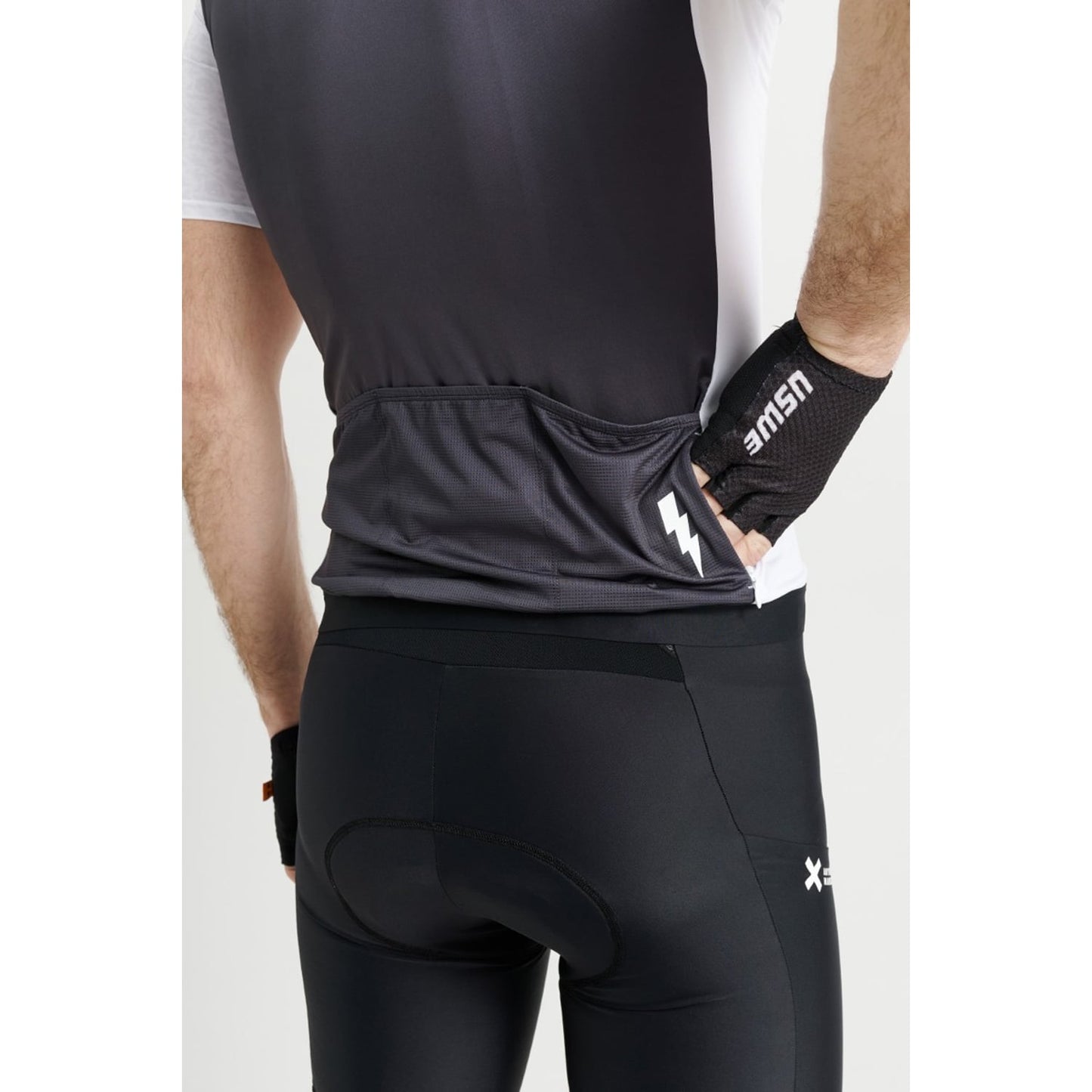USWE GRUS GRAVEL Short Sleeved Jersey White