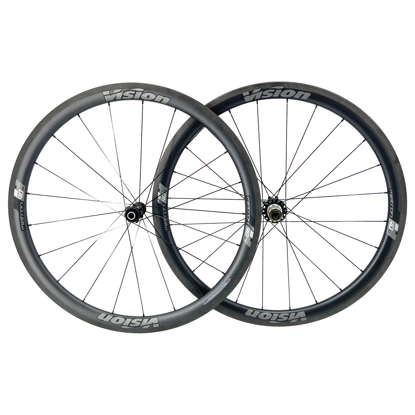 Pair of VISION METRON 40 SL Tubeless Ready Wheels (Center Lock)