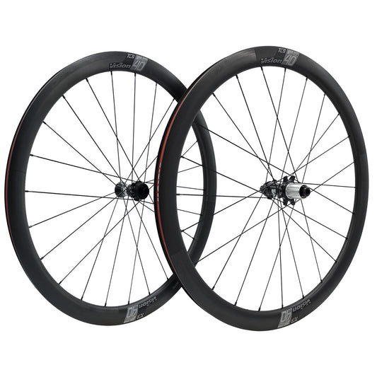 Pair of VISION SC 40 DISC Tubeless Ready Wheels (Center Lock)