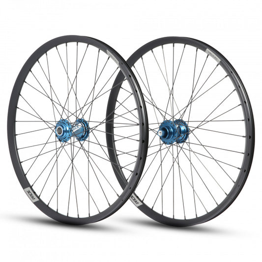 PRIDE 24" (507mm) Control V1 Helium Disc Axes 20/10mm Wheel Set Blue
