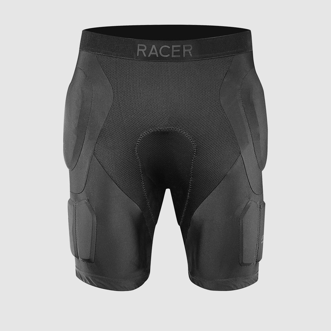 RACER WILD Protective Shorts Black