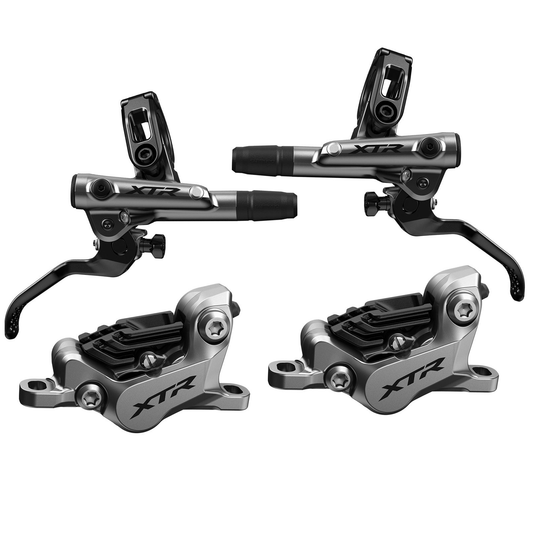 Pair of SHIMANO XTR M9120 4 Piston J-KIT Discless Brakes